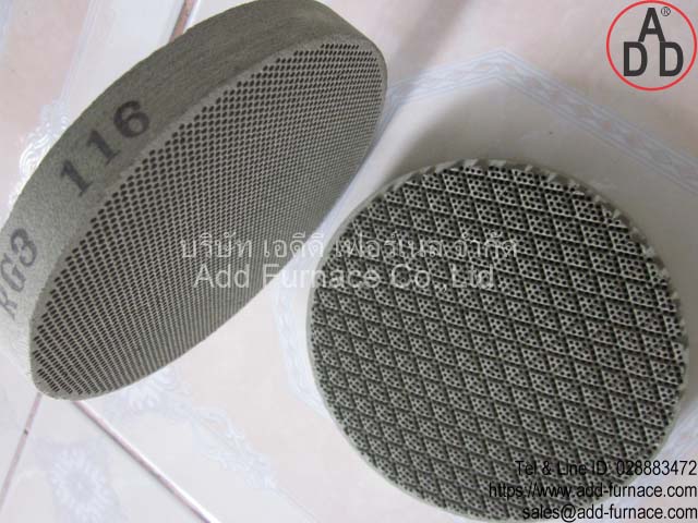 RG3 diameter 116mm ceramic honeycomb(3)